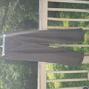 Ralph Lauren sz 8 grey wool wide leg trousers